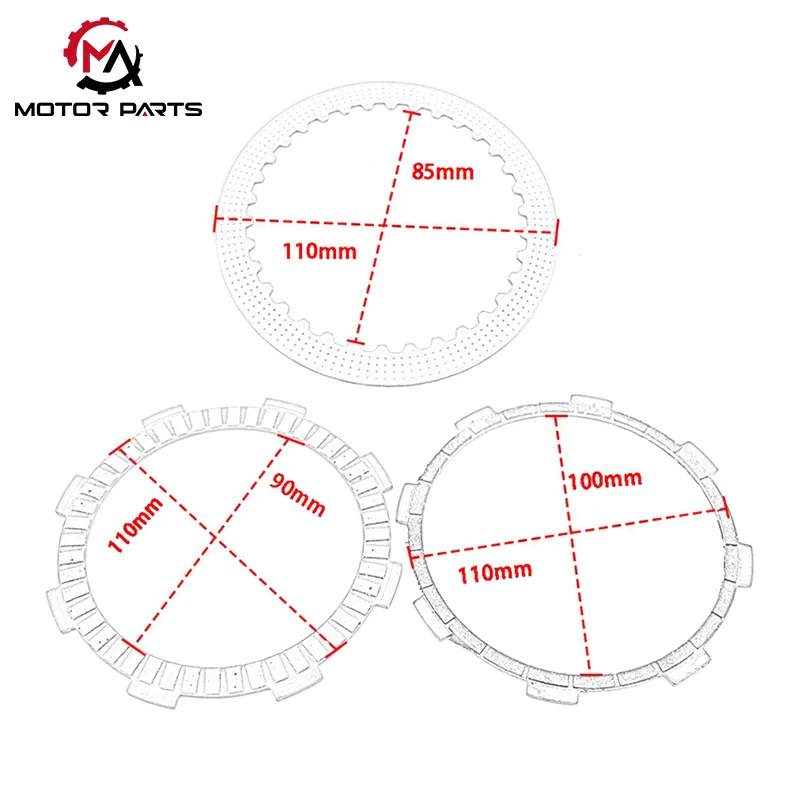 Lamela spojky motocykla KTM